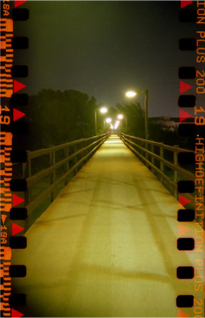 Illuminated Crossing photo